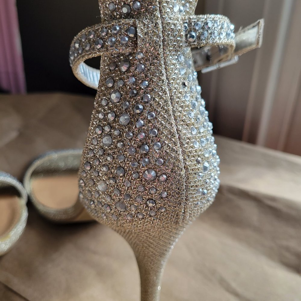 Sparkly heels